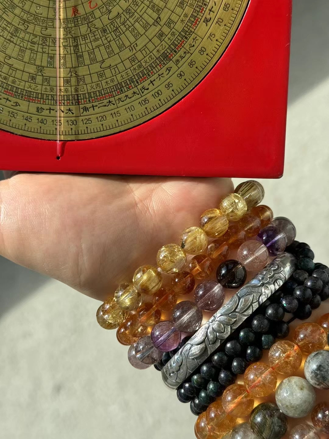 Five-Element Crystal Bracelet