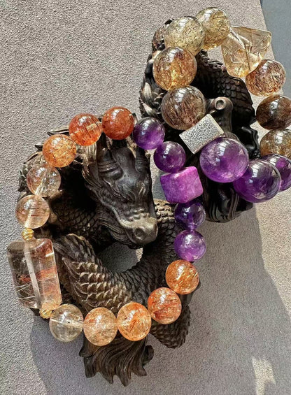 Five-Element Crystal Bracelet