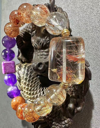 Five-Element Crystal Bracelet