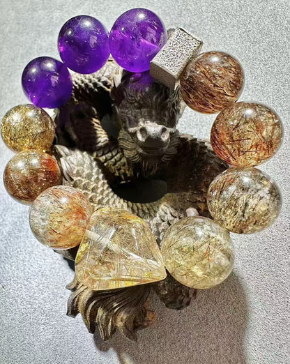 Five-Element Crystal Bracelet