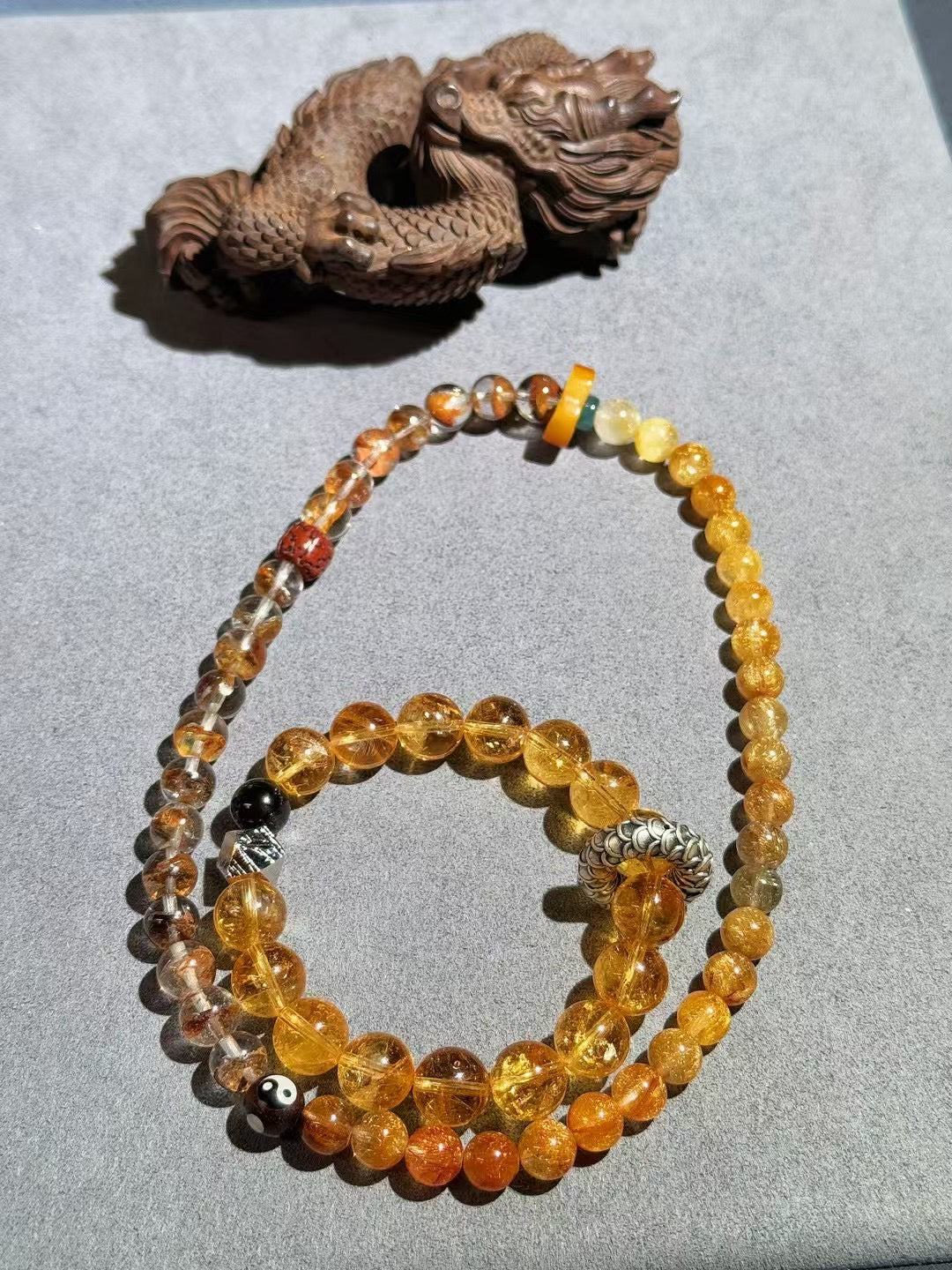 Five-Element Crystal Bracelet